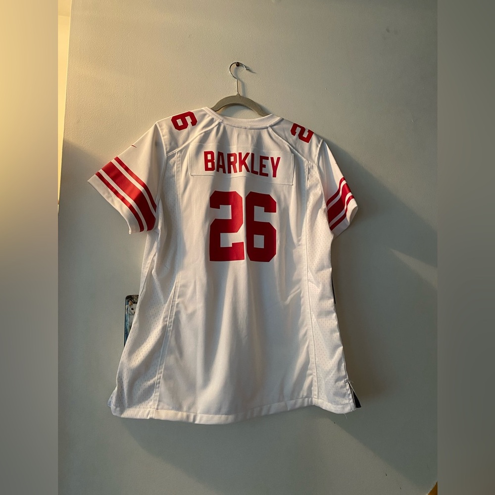 Brand new with Tags Saquon Barkley Jersey
